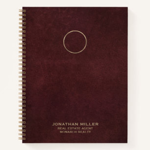 Luxe onroerend goed Notitieboek