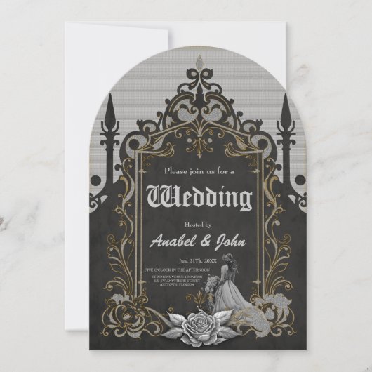 Luxe ontmoet romance kaart (Voorkant)