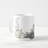 Luxe ontmoet romance. koffiemok (Voorkant links)