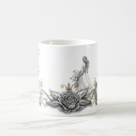 Luxe ontmoet romance. koffiemok