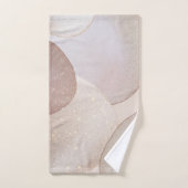 LUXE ONTWERP NEUTRAL GOLD 2 BATHROOM TOWEL SET BAD HANDDOEK (Handdoek)