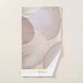 LUXE ONTWERP NEUTRAL GOLD MONOCHROME BAD HANDDOEK (Handdoek)