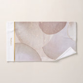 LUXE ONTWERP NEUTRAL GOLD MONOCHROME BAD HANDDOEK (Handdoek)