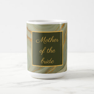 Luxe Onyx Met Goud En Groen Koffiemok