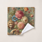 Luxe op de loer – Gotisch Victoriaans Bad Handdoek (Wasdoekje)