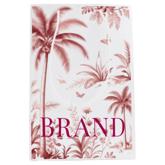 Luxe op maat gemaakt logo voor cadeautasjes|chique medium cadeauzakje