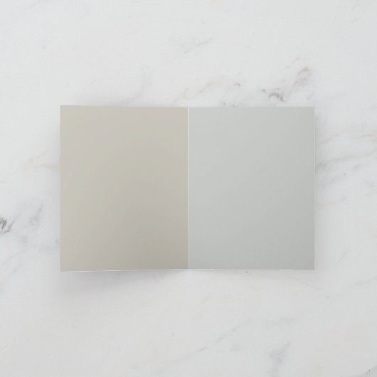 Luxe Opal Blauwgroen Gold Fluid Alcohol Ink Bedankkaart (Binnen)