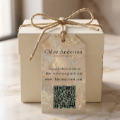 Luxe Opal Cadeautag Voor Verpakking Cadeaulabel