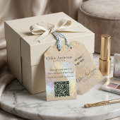Luxe Opal Cadeautag Voor Verpakking Cadeaulabel