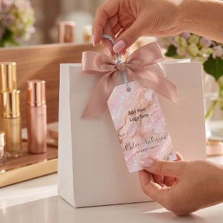 Luxe Opal Gift Tag Voor Verpakking Cadeaulabel