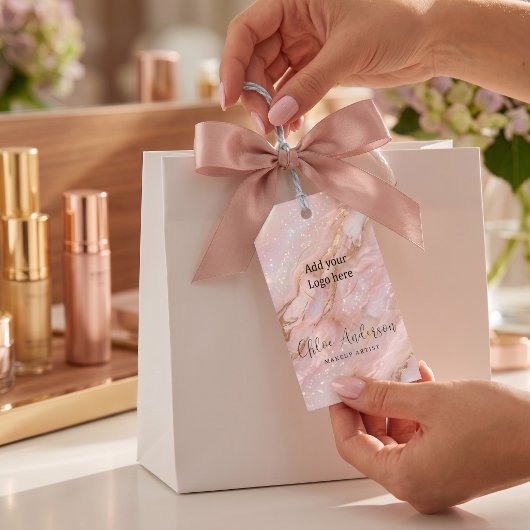 Luxe Opal Gift Tag Voor Verpakking Cadeaulabel
