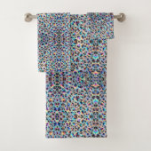 Luxe Opal | Luipaardprint Handdoekenset Bad Handdoek (Insitu)
