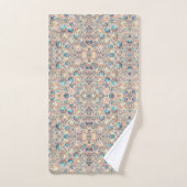 Luxe Opal Luipaardprint Patroon Bad Handdoek (Handdoek)