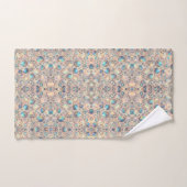 Luxe Opal Luipaardprint Patroon Bad Handdoek (Handdoek)
