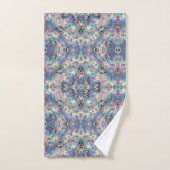 Luxe Opal Luipaardprint Patroon Bad Handdoek (Handdoek)