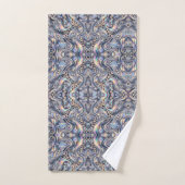 Luxe Opal Luipaardprint Patroon Bad Handdoek (Handdoek)