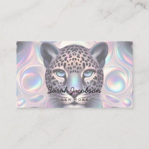 Luxe Opale Iridescente Stijl Visitekaartje