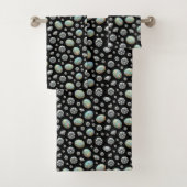 Luxe Opalen en Diamanten Handdoekenset Bad Handdoek (Insitu)