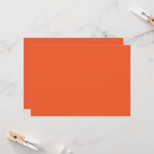 Luxe Oranje Minimalistische Uitnodigingen