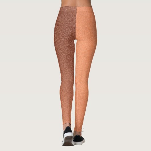Luxe Oranje Silver-Leggings Leggings (Achterkant)