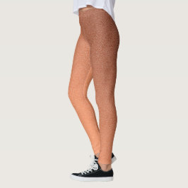 Luxe Oranje Silver-Leggings Leggings