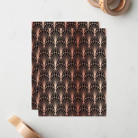 Luxe Ornamenten 14 Notitiekaartje (Voorkant / Achterkant in situ)