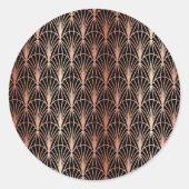 Luxe Ornamenten 14 Ronde Sticker (Voorkant)