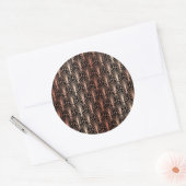 Luxe Ornamenten 14 Ronde Sticker (Envelop)