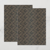 Luxe Ornamenten 19 Notitiekaartje (Voorkant / Achterkant)