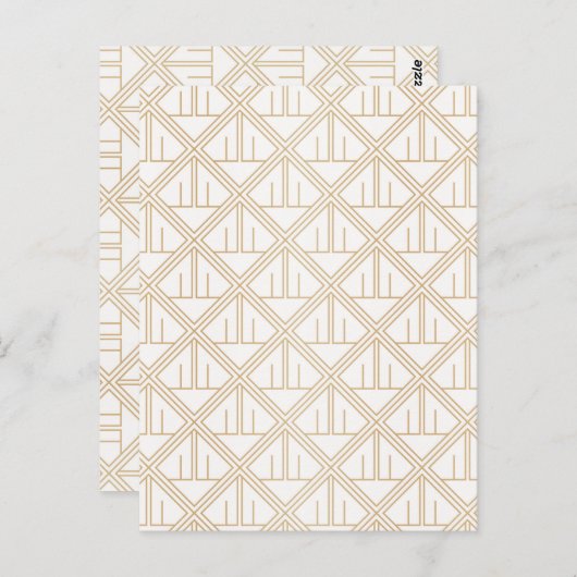 Luxe Ornamenten 20 Briefkaart (Voorkant / Achterkant)