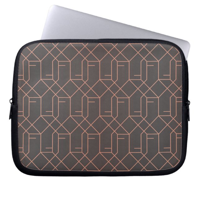 Luxe Ornamenten 21 Laptop Sleeve (Voorkant)