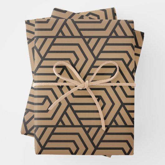 Luxe Ornamenten 23 Inpakpapier Vel (In situ)