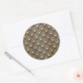 Luxe Ornamenten 24 Ronde Sticker (Envelop)