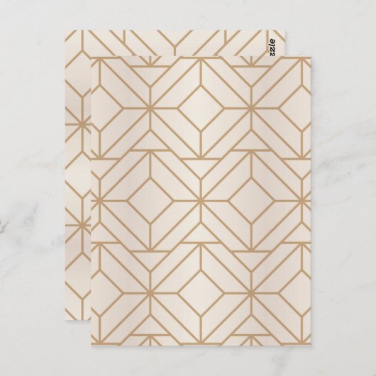 Luxe Ornamenten 29 Briefkaart (Voorkant / Achterkant)