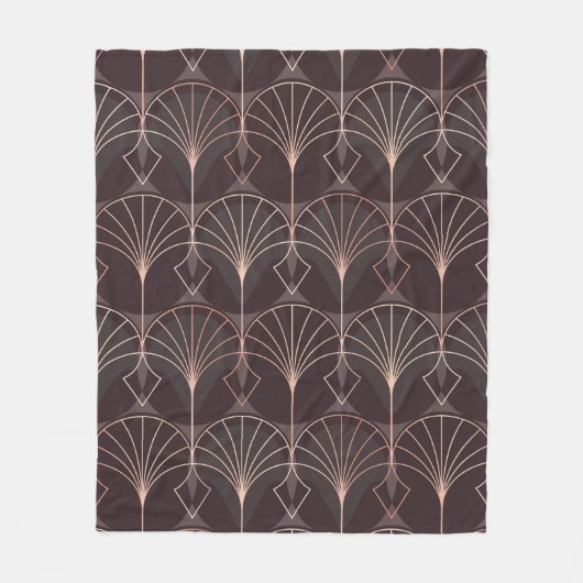 Luxe Ornamenten 33 Fleece Deken (Voorkant)