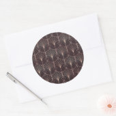 Luxe Ornamenten 33 Ronde Sticker (Envelop)
