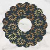 Luxe Ornamenten 39 Wijnglaslabel (Voorkant)