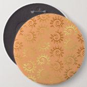 Luxe Ornamenten 41 Ronde Button 6,0 Cm (Voorkant /achterkant)