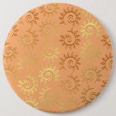 Luxe Ornamenten 41 Ronde Button 6,0 Cm (Voorkant)