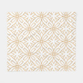 Luxe Ornamenten 47 Fleece Deken (Voorkant (Horizontaal))