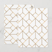 Luxe Ornamenten 4 Briefkaart (Voorkant / Achterkant)