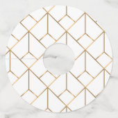 Luxe Ornamenten 4 Wijnglaslabel (Achterkant)