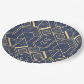 Luxe Ornamenten 60 Papieren Bordje (Gekanteld)