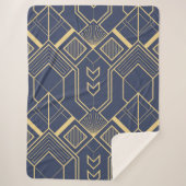 Luxe Ornamenten 60 Sherpa Deken (Voorkant)