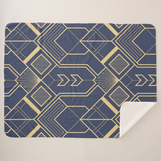 Luxe Ornamenten 60 Sherpa Deken (Voorkant (horizontaal))