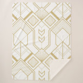 Luxe Ornamenten 61 Sherpa Deken (Voorkant)