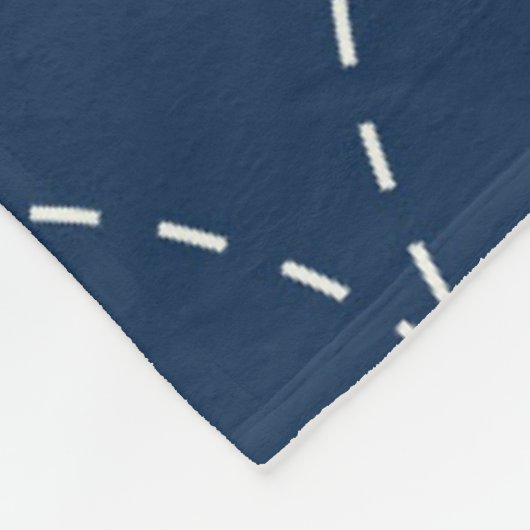 Luxe Ornamenten 76 Fleece Deken (Hoek)