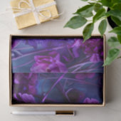 Luxe Paarse Bloemen Vogelkooi Pet Decoupage Tissuepapier (Geschenk)