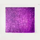 Luxe Paarse Goud Glitters Wandkleed (Voorkant (horizontaal))