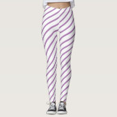 Luxe Paarse Leggings met de hoogste kwaliteit (Voorkant)